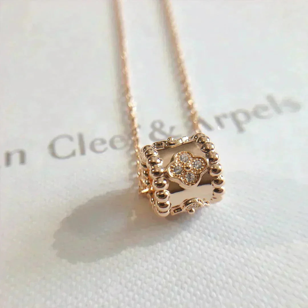 [✨ROSE💎]PERLEE PEDANT NECKLACE GOLD / ROSE GOLD