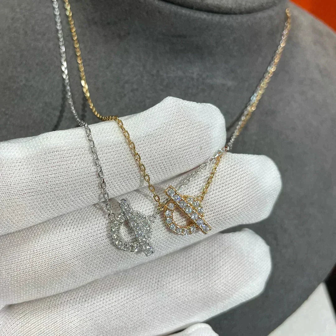 [✨ROSE💎]ECHAPEE NECKLACE DIAMOND