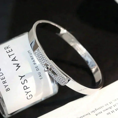 [✨ROSE💎]KELLY SILVER DIAMOND BRACELET