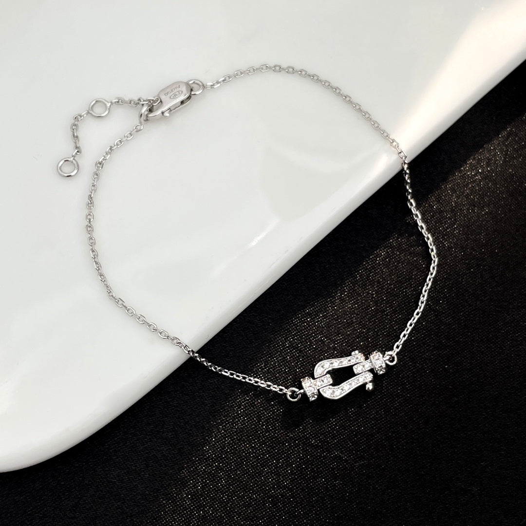 [✨ROSE💎]FORCE 10 SMALL CHAIN BRACELET