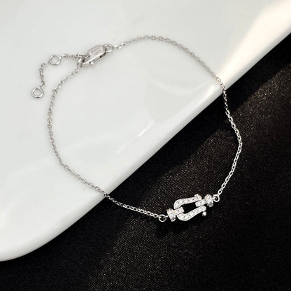 [✨ROSE💎]FORCE 10 FULL DIAMOND BUCKLE CHAIN LINK MINI MODEL