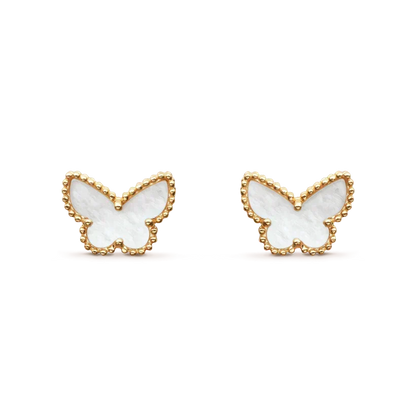 [✨ROSE💎]SWEET BUTTERFLY MOP EARSTUDS