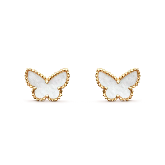 [✨ROSE💎]SWEET BUTTERFLY MOP EARSTUDS