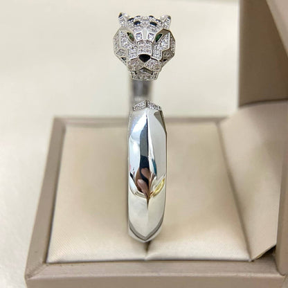 [✨ROSE💎]DIAMOND MACHINE LEOPARD BRACELET