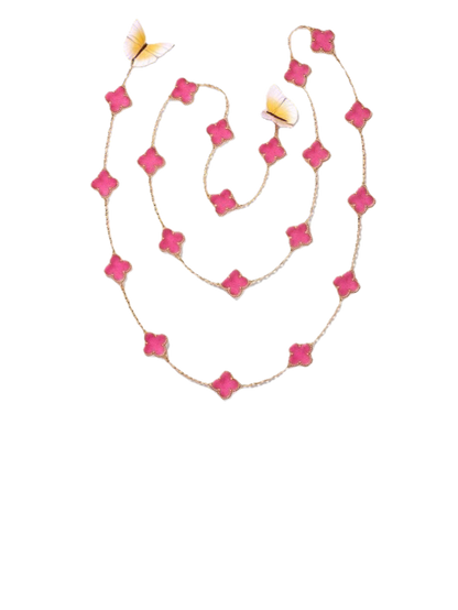 [✨ROSE💎] 26 NEW PINK BUBBLE ENAMEL SET