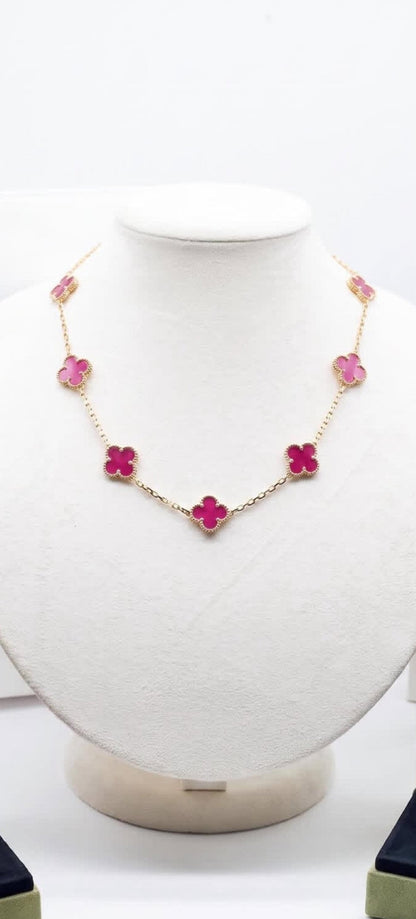 [✨ROSE💎] 26 NEW PINK BUBBLE ENAMEL SET