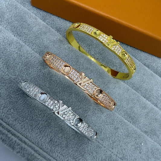 [✨ROSE💎]PAVE DIAMOND BANGLE