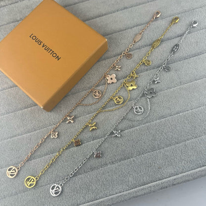 [✨ROSE💎]SMOOTH MULTI FLOWER BRACELET