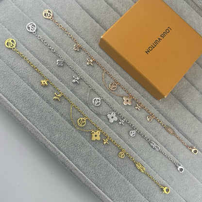 [✨ROSE💎]SMOOTH MULTI FLOWER BRACELET