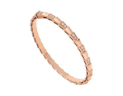 [✨ROSE💎]SERPENTI BRACELET PINK GOLD DIAMOND