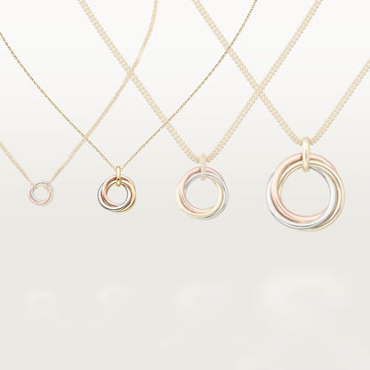 [✨ROSE💎]TRINITY SMALL NECKLACE