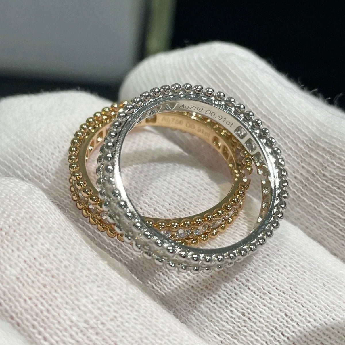 [✨ROSE💎]PERLEE DIAMOND ROSE GOLD RING