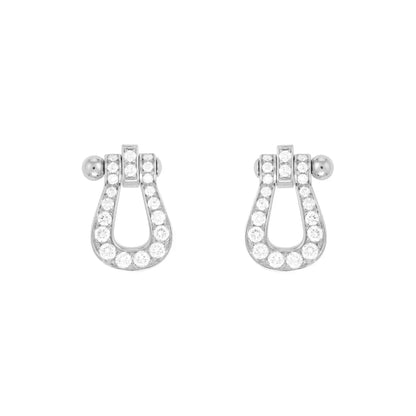 [✨ROSE💎]FORCE 10 FULL DIAMOND STUD EARRINGS MINI MODEL