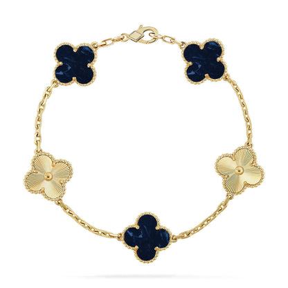 [✨ROSE💎]CLOVER 5 MOTIF PIETERSITE BRACELET COLLECTION