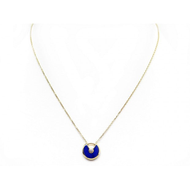[✨ROSE💎]AMULETTE ROSE GOLD AGATE NECKLACE
