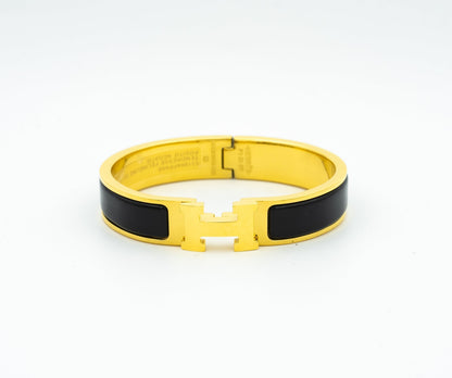 [✨ROSE💎]H BLACK BRACELET
