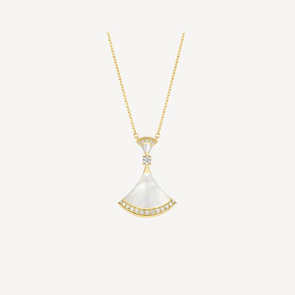 [✨ROSE💎]DREAM NECKLACE MOP GOLD DIAMOND