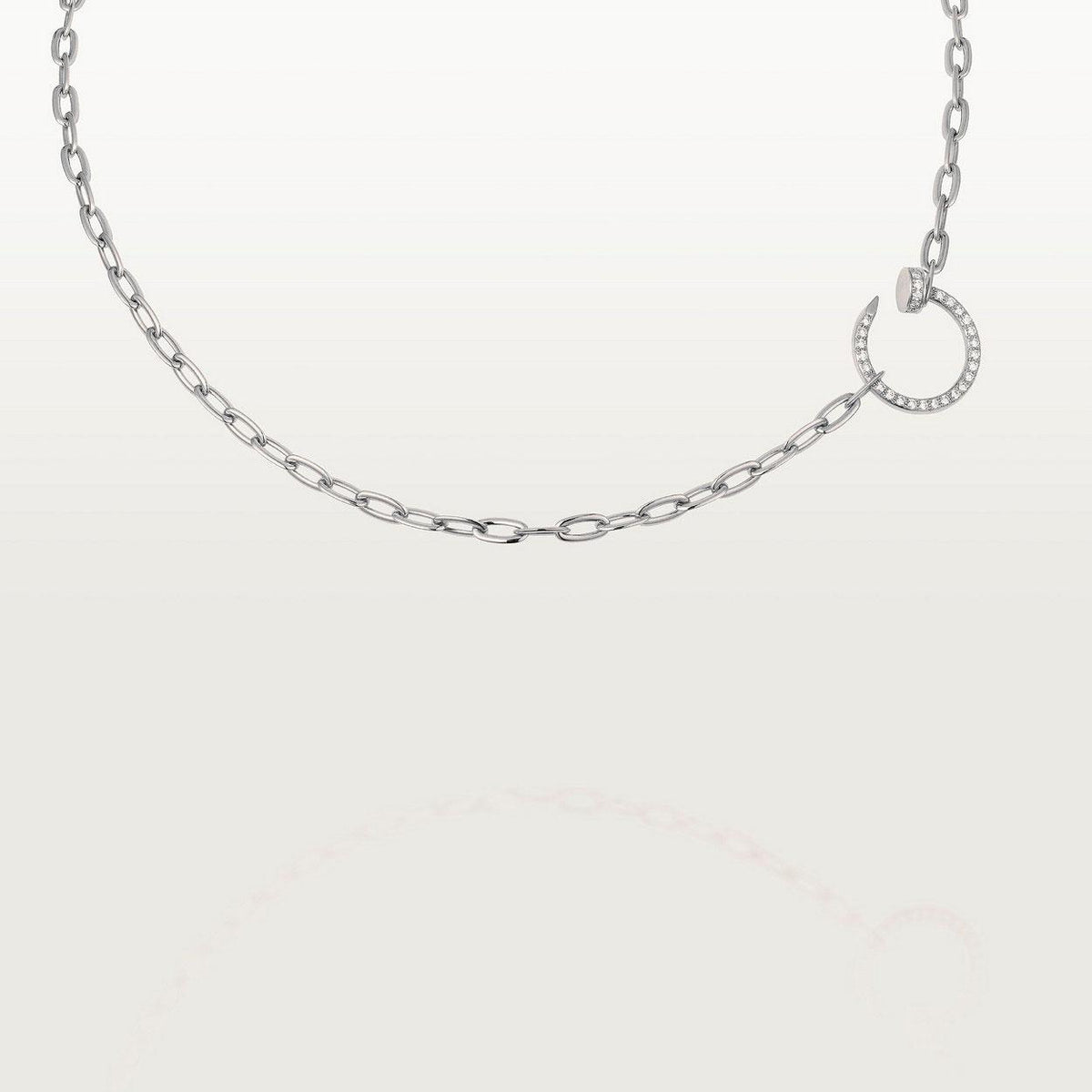 [✨ROSE💎]JUSTE NECKLACE FULL DIAMONDS
