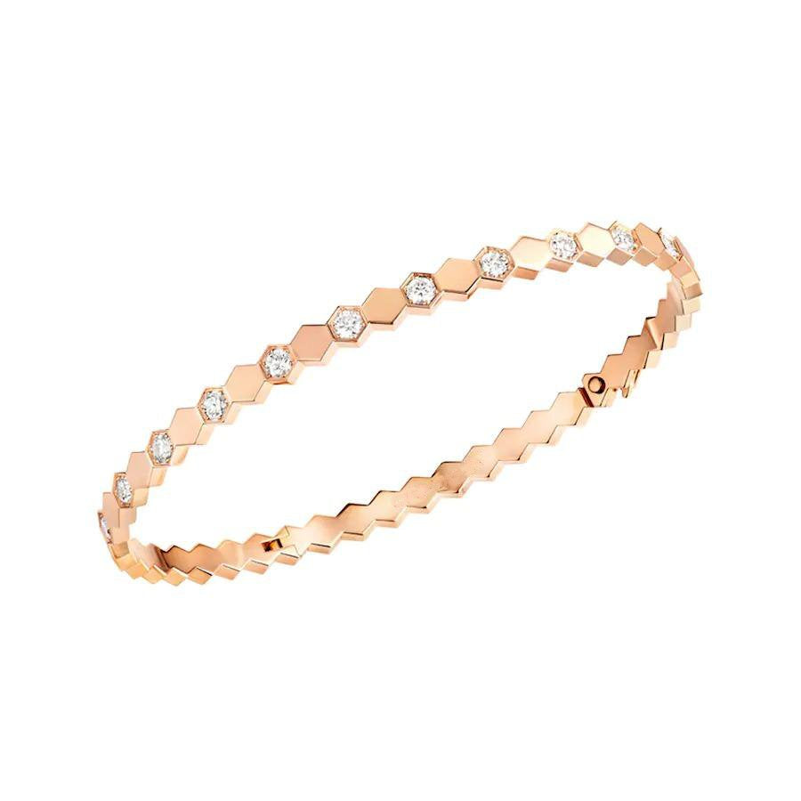 [✨ROSE💎]BEE LOVE SILVER DIAMOND BRACELET