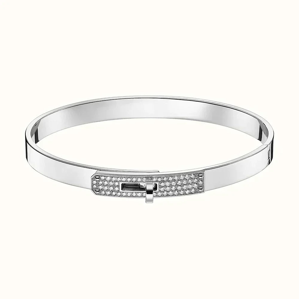 [✨ROSE💎]KELLY SILVER DIAMOND BRACELET