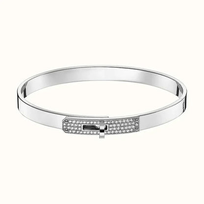 [✨ROSE💎]KELLY SILVER DIAMOND BRACELET