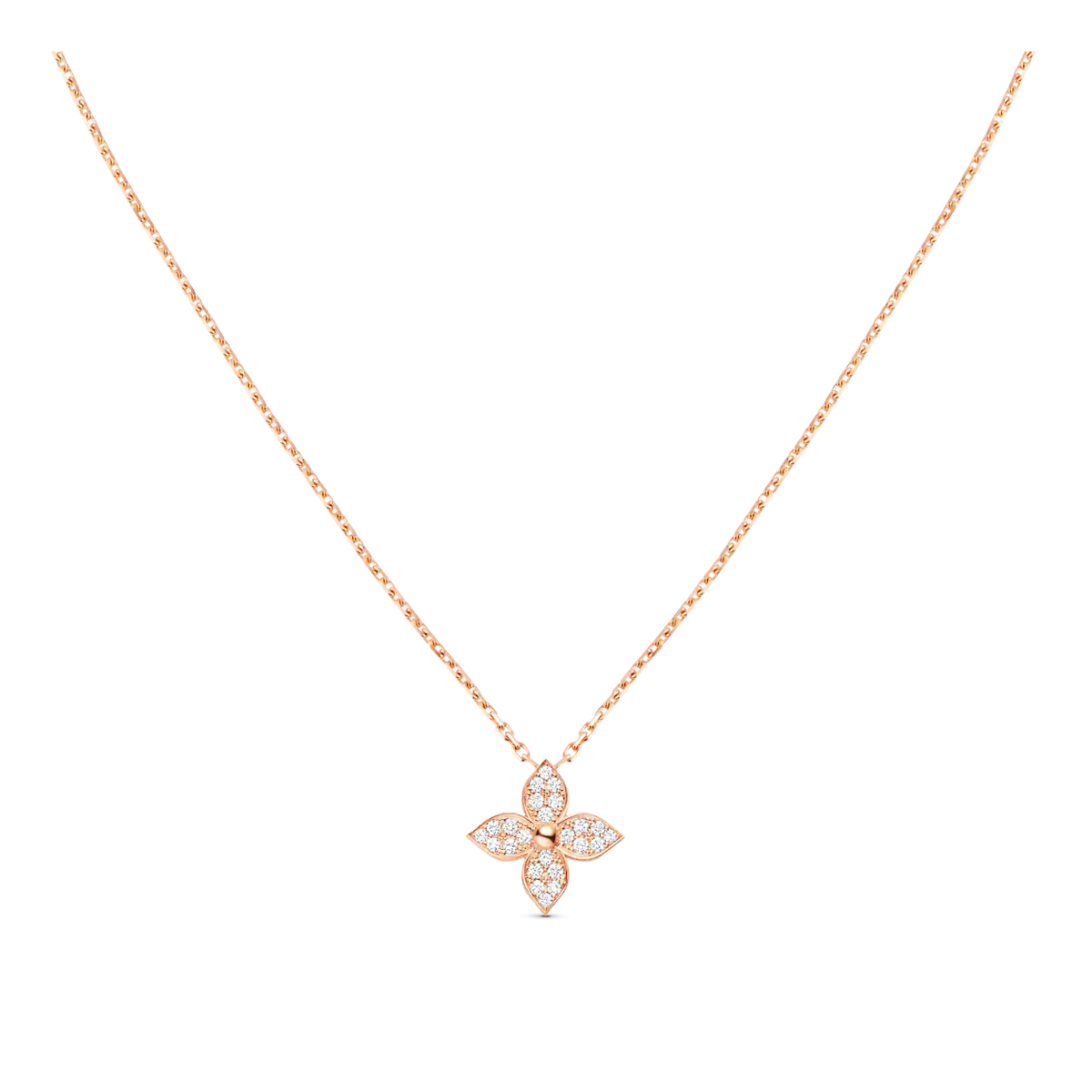 [✨ROSE💎]STAR DIAMOND NECKALCE
