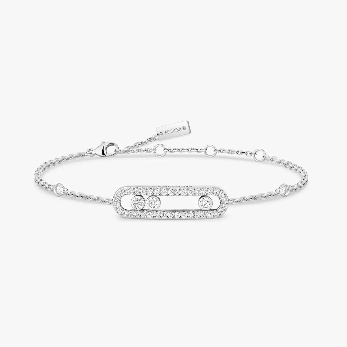 [✨ROSE💎]Pavé Baby Move Diamond Bracelet