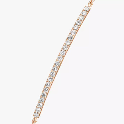 [✨ROSE💎]Diamond Thin Bangle 0.15ct My Twin Toi & Moi