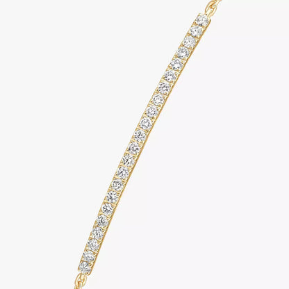 [✨ROSE💎]Diamond Thin Bangle 0.15ct My Twin Toi & Moi