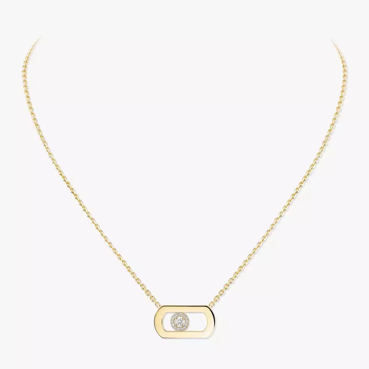 [✨ROSE💎]So Move Diamond Necklace in Gold