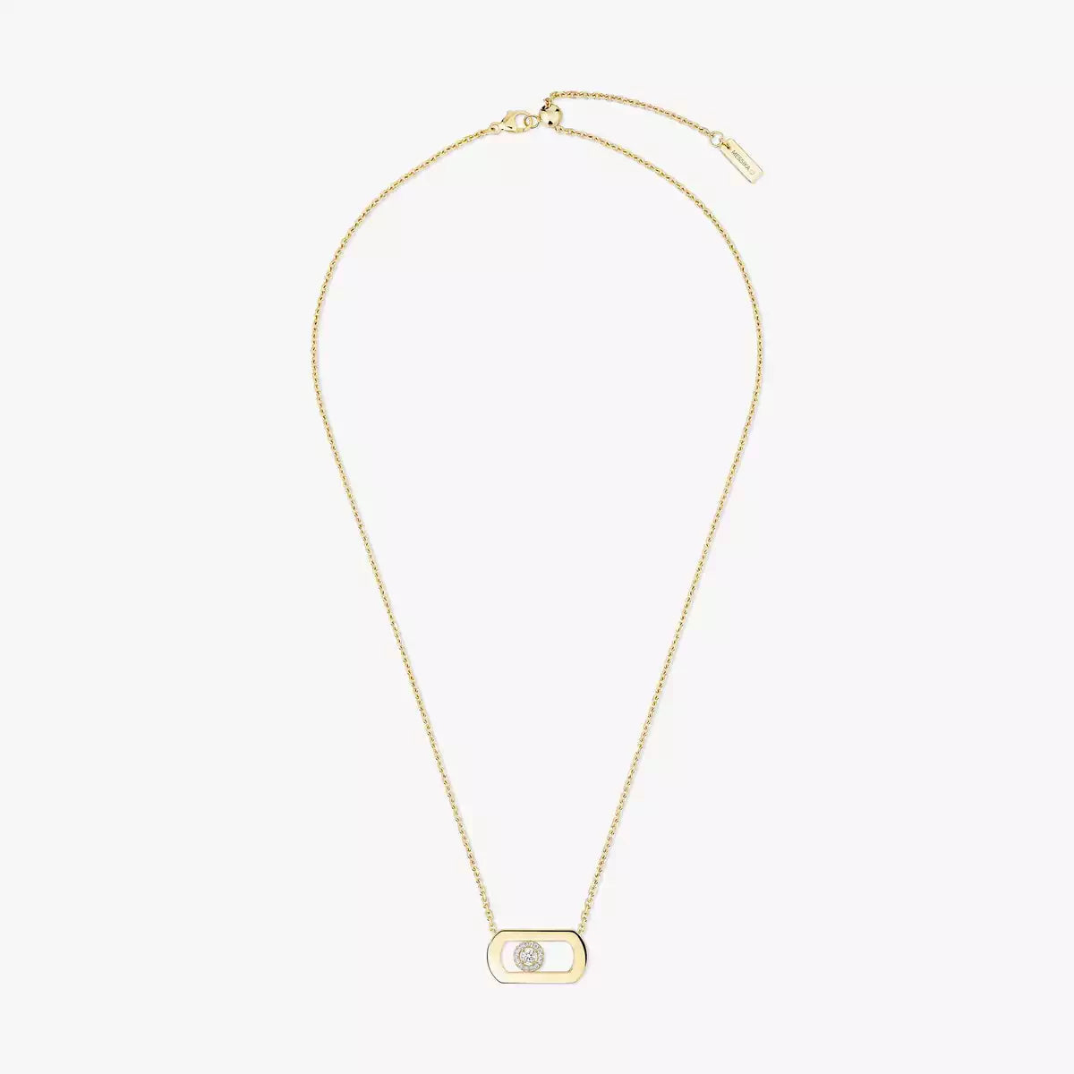 [✨ROSE💎]So Move Diamond Necklace in Gold