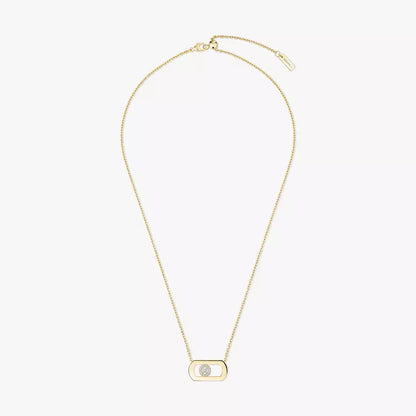 [✨ROSE💎]So Move Diamond Necklace in Gold