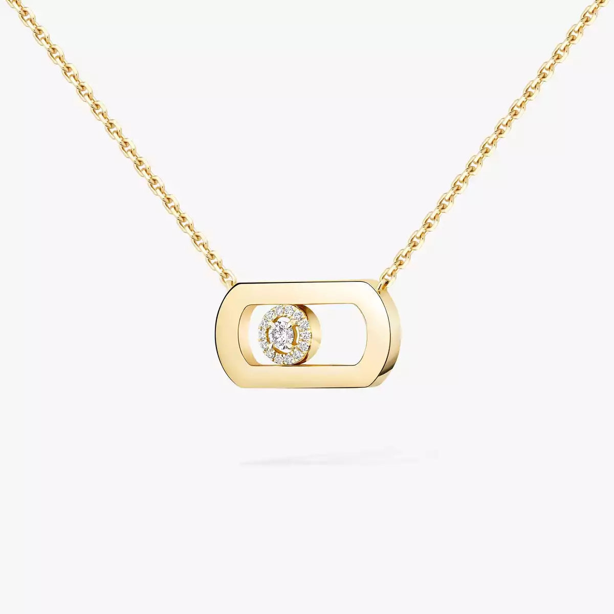 [✨ROSE💎]So Move Diamond Necklace in Gold