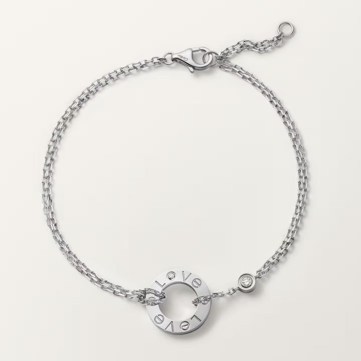 [✨ROSE💎]LOVE BRACELET 2 DIAMOND