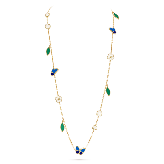 [✨ROSE💎] 26 NEW CLOVER 15 MOTIFS LUCKY NECKLACE