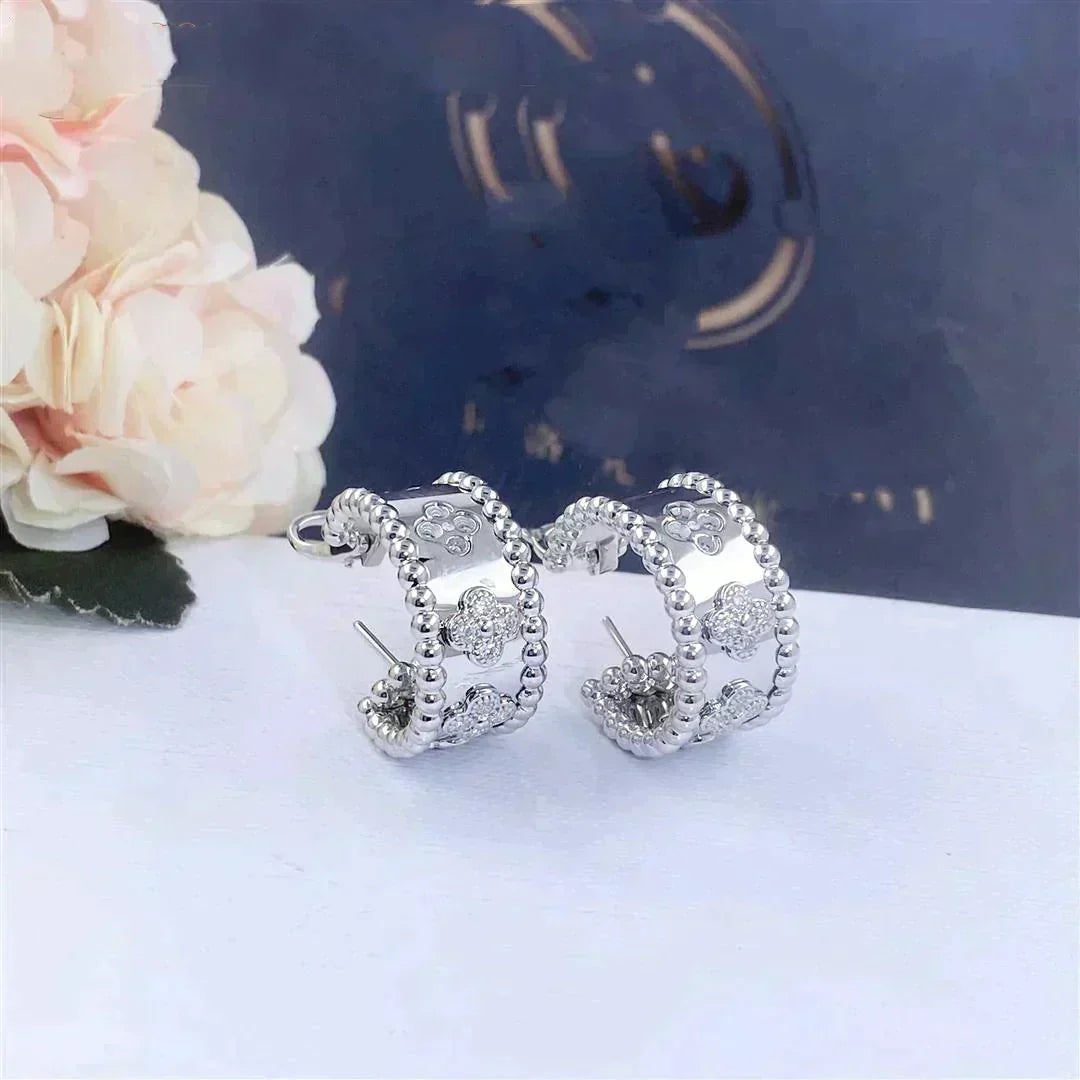 [✨ROSE💎]PERLEE DIAMOND EARRINGS