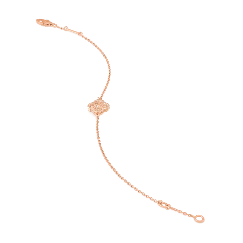 [✨ROSE💎]CLOVER SINGLE FLOWER BRACELET