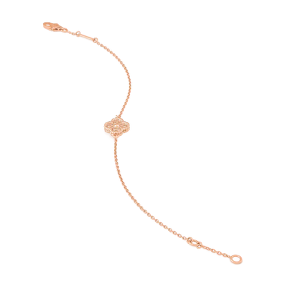 [✨ROSE💎]CLOVER SINGLE FLOWER BRACELET