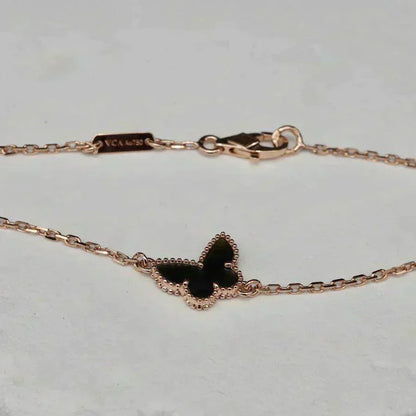 [✨ROSE💎]BUTTERFLY ONYX  BUTTERFLY BRACELET