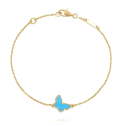 [✨ROSE💎]BUTTERFLY TURQUOISE BUTTERFLY BRACELET