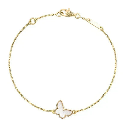 [✨ROSE💎]BUTTERFLY DARK MOP BUTTERFLY BRACELET